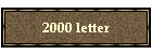 2000 letter